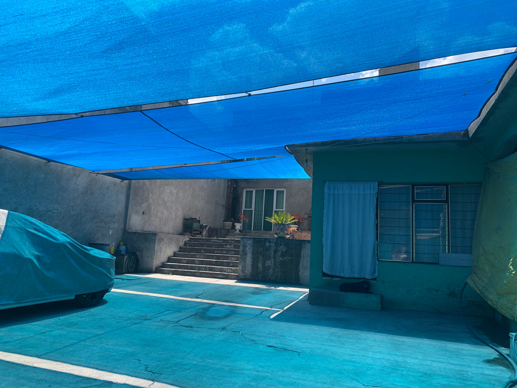 Malla Raschel 90% Azul